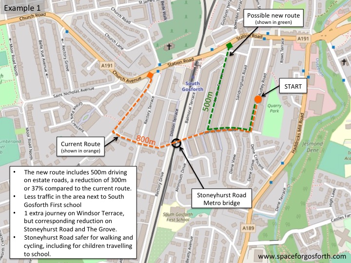 Map of the area next to Stoneyhurst Road bridge - description in accompanying text.
