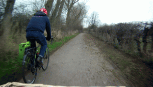 The Bike Train on a traffic free path