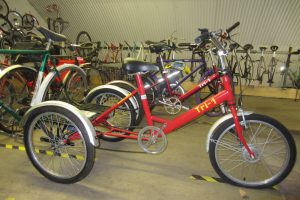 Tricycles in the Byker branch