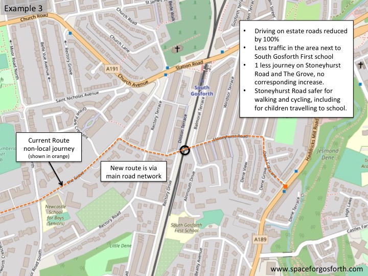 Map of the area next to Stoneyhurst Road bridge - description in accompanying text.