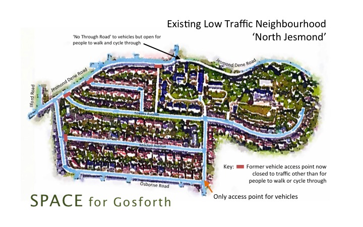 Annotated Map of North Jesmond